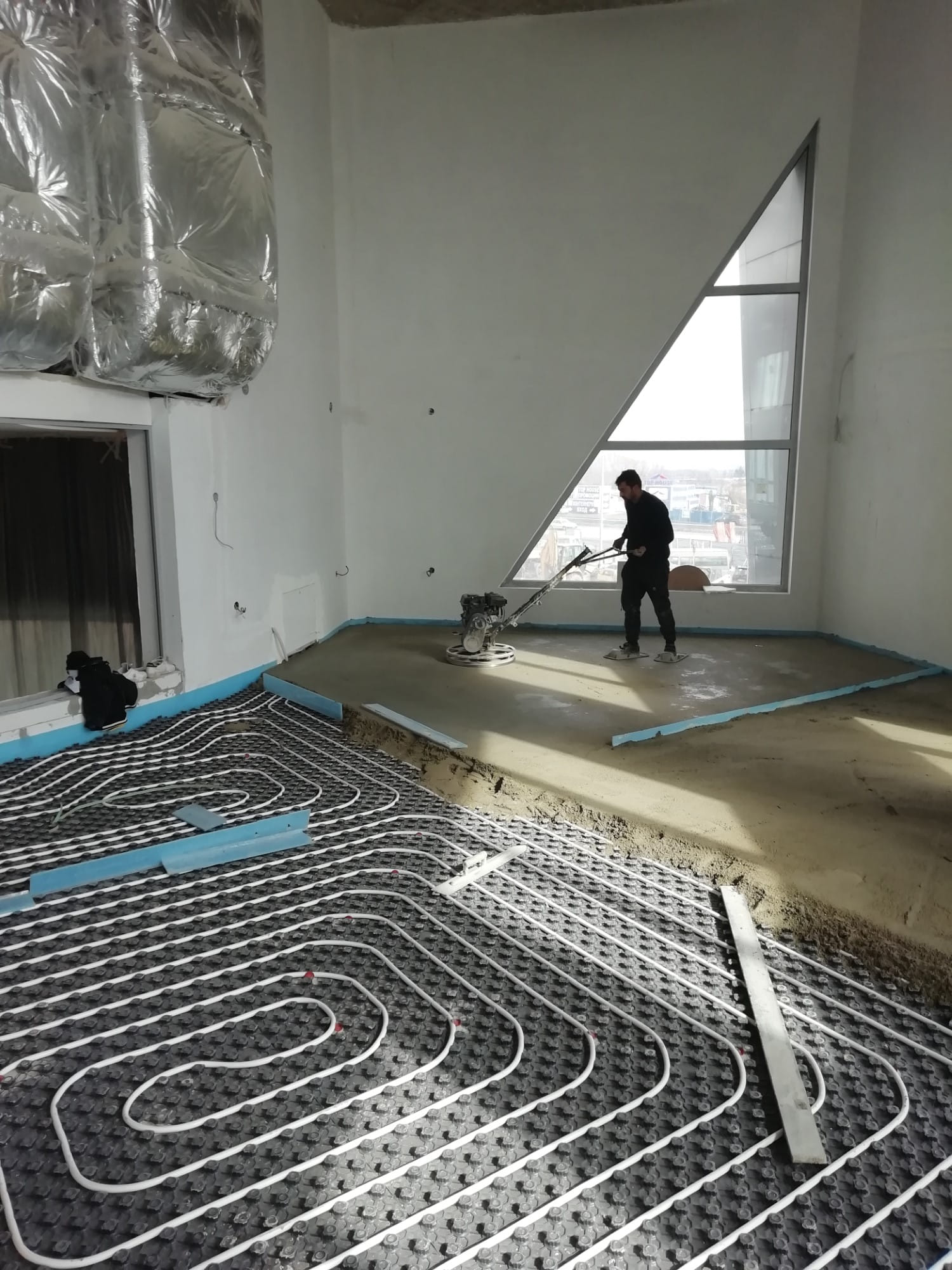 Монтаж на електрическо подово отопление